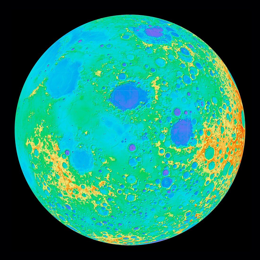 Moon's 60-degree hemisphere,GLD100