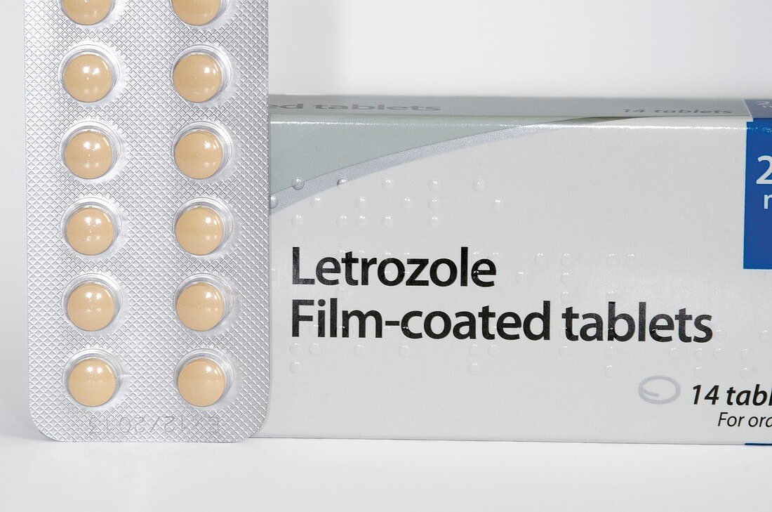 Pack of letrozole tablets