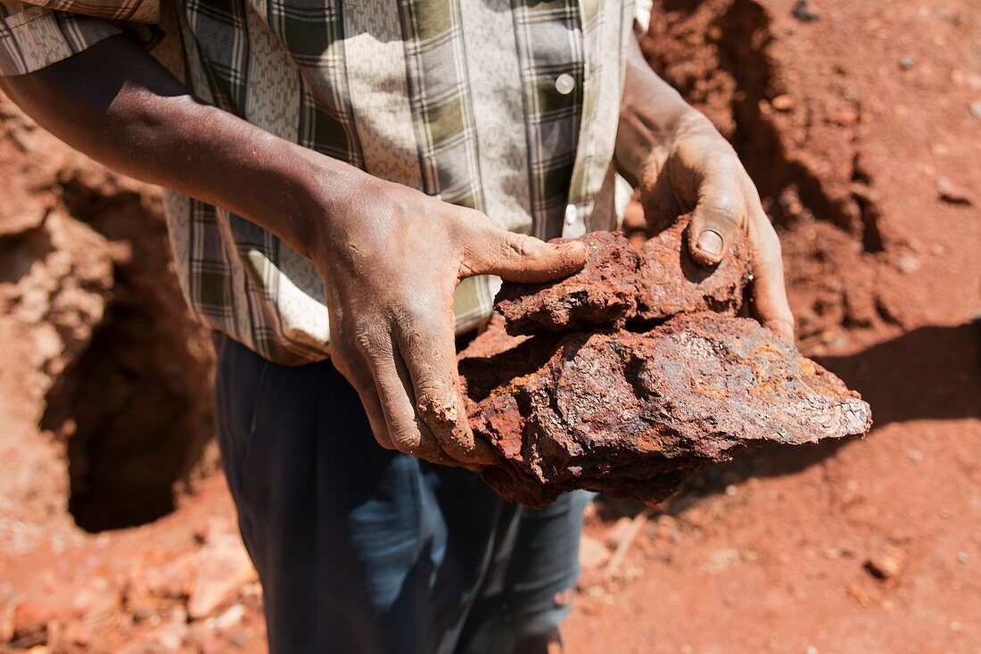 Artisan miner,Kenya