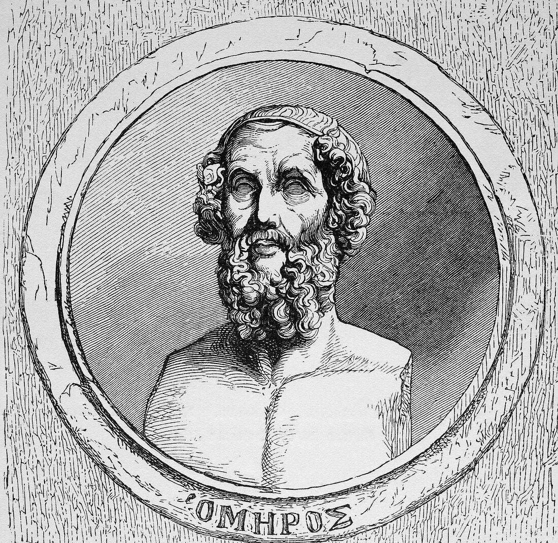Homer,Ancient Greek poet