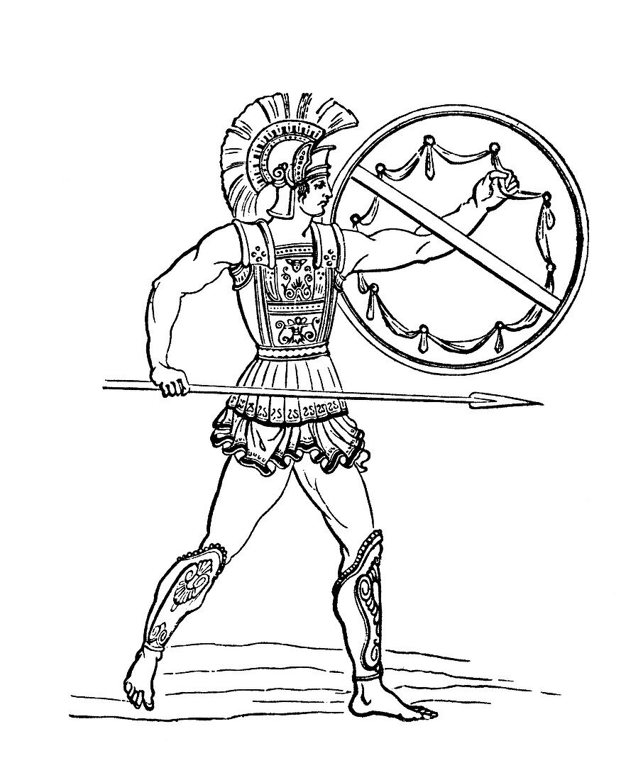 Ancient Greek warrior