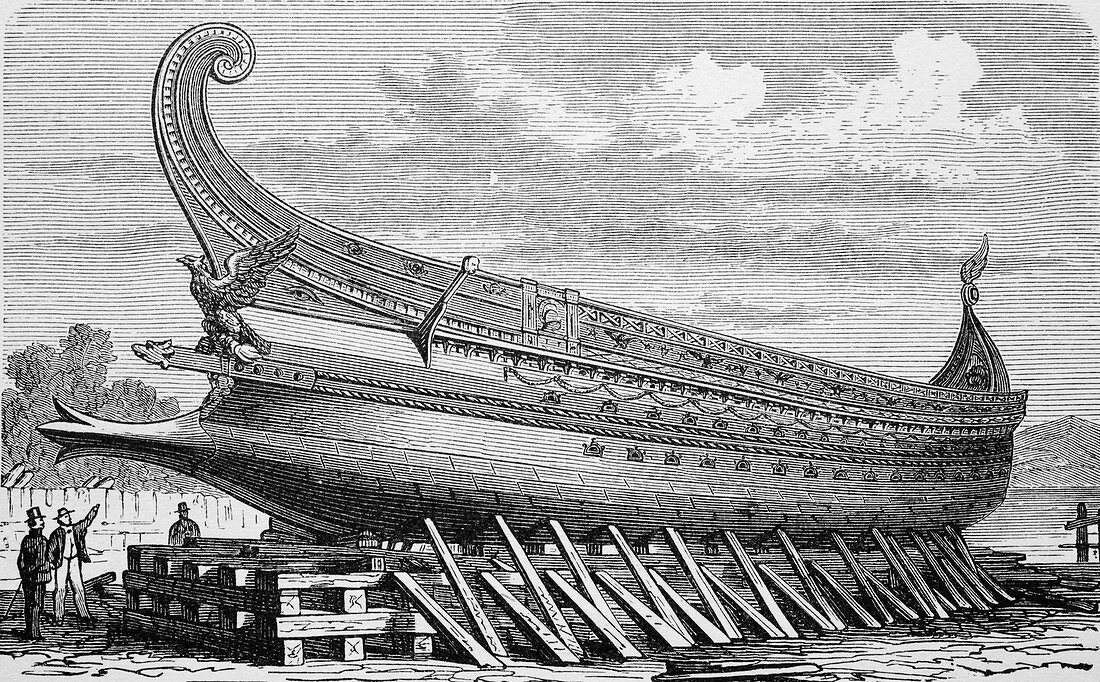Napoleon III's warship,19th century