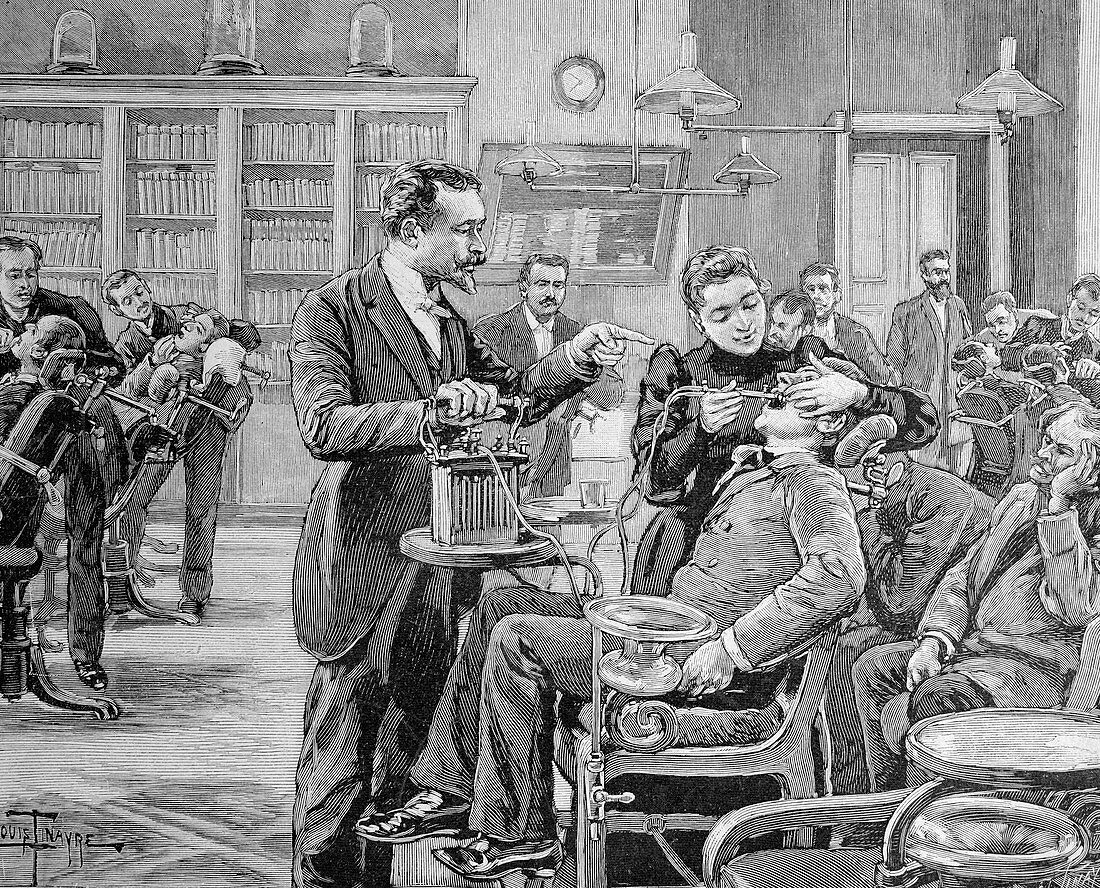 Dentistry school,19th century