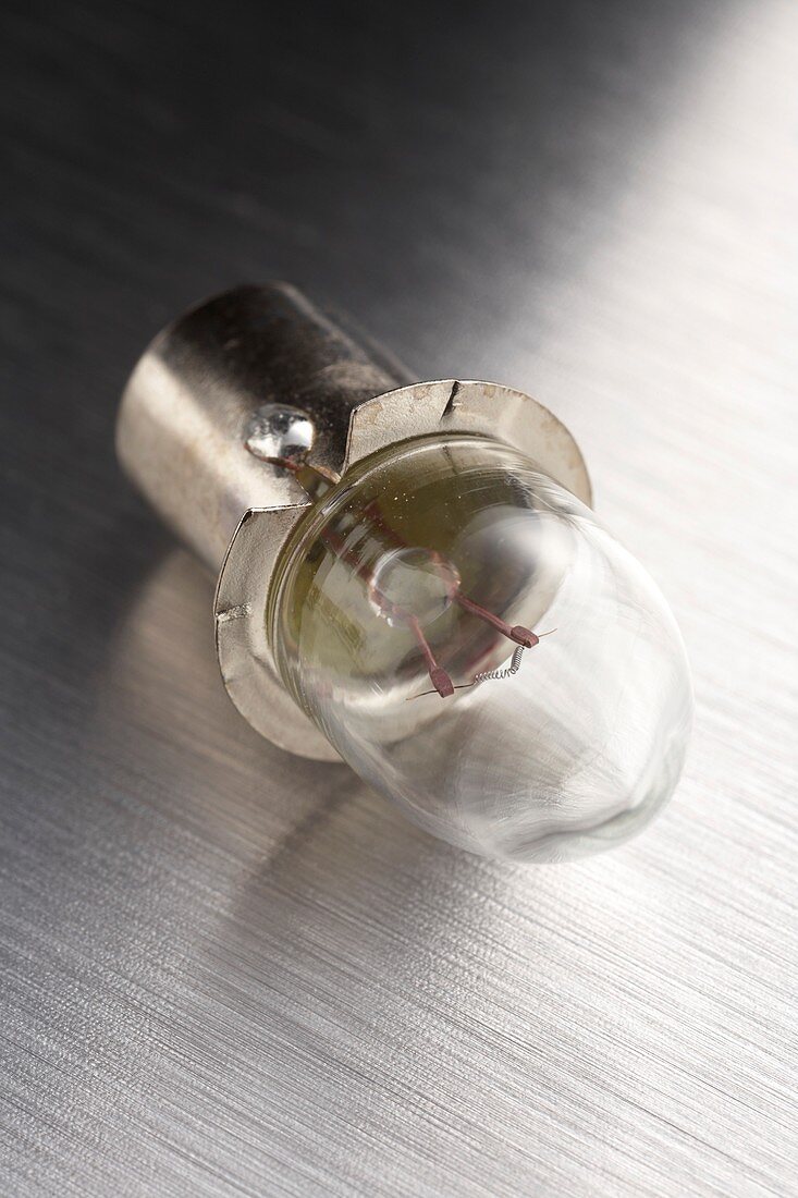 Krypton-filled incandescent light bulb