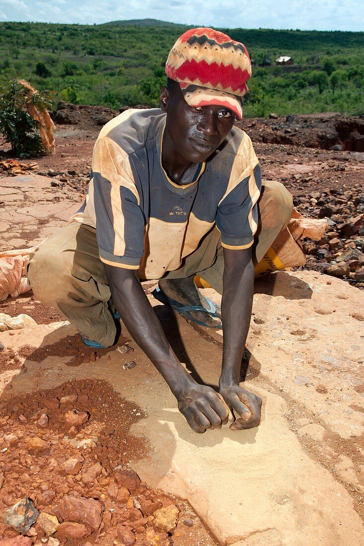 Artisan miner,Kenya