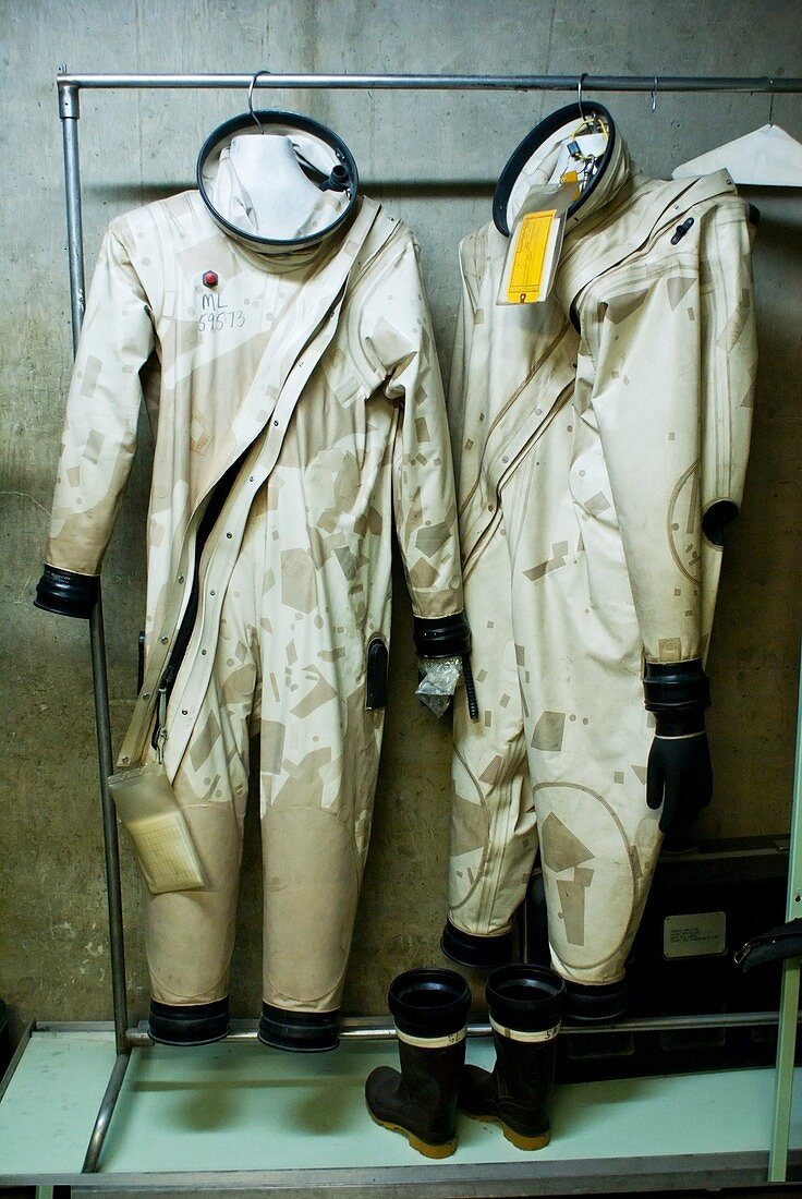Protective suits at Titan Missile Museum