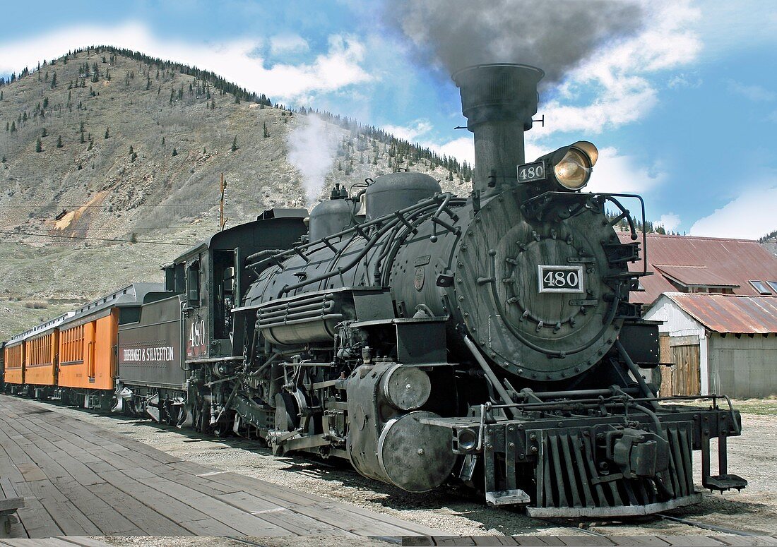 American steam locomotive