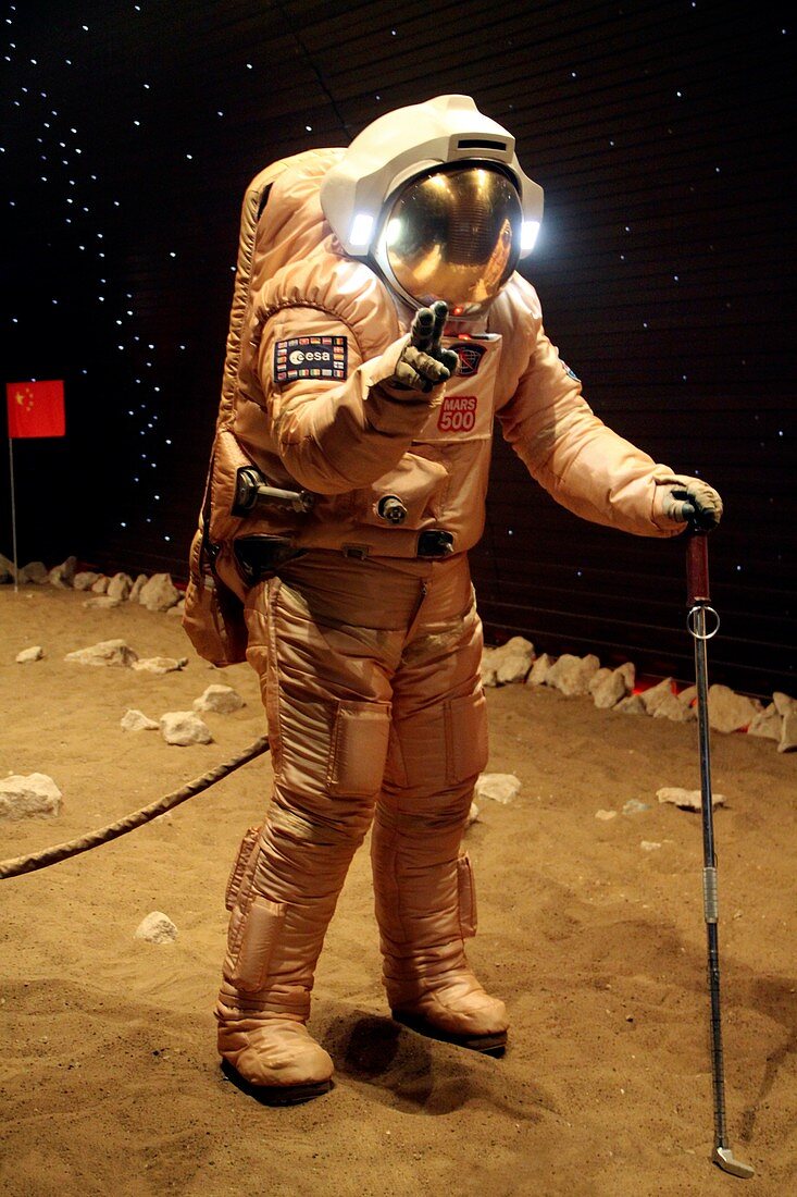 Mars-500 landing simulation