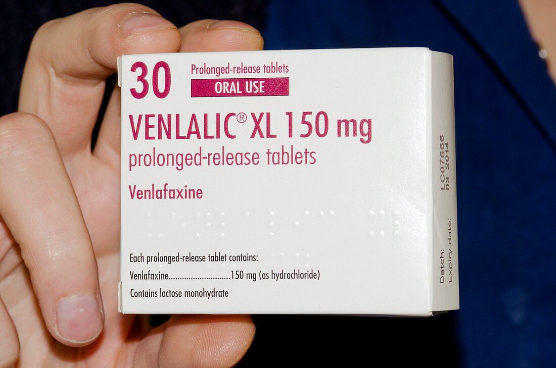 Venlafaxine antidepressant drug