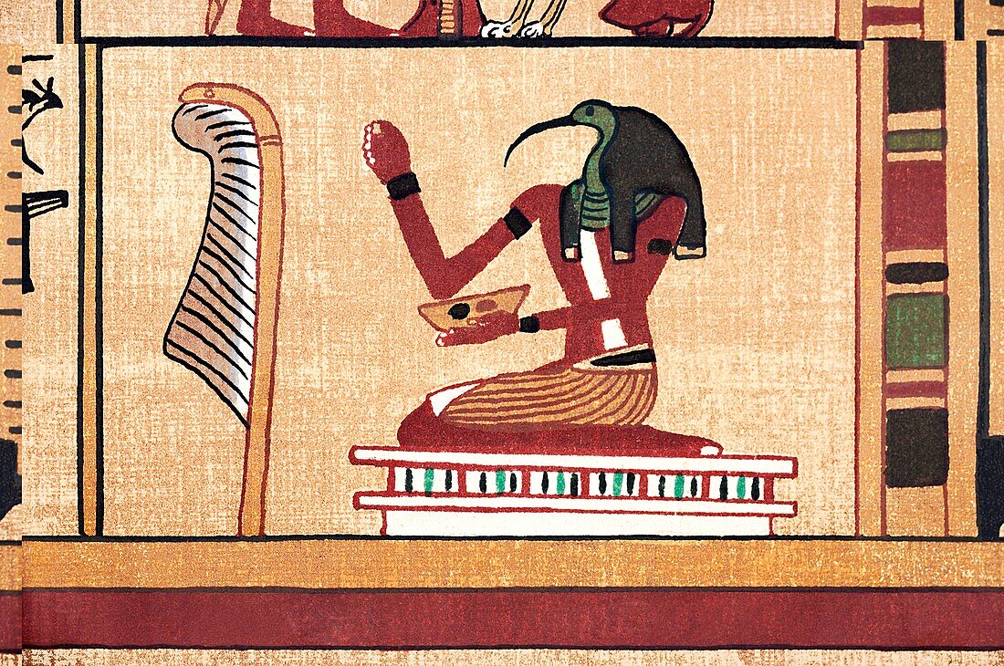 Thoth and the Feather of Law