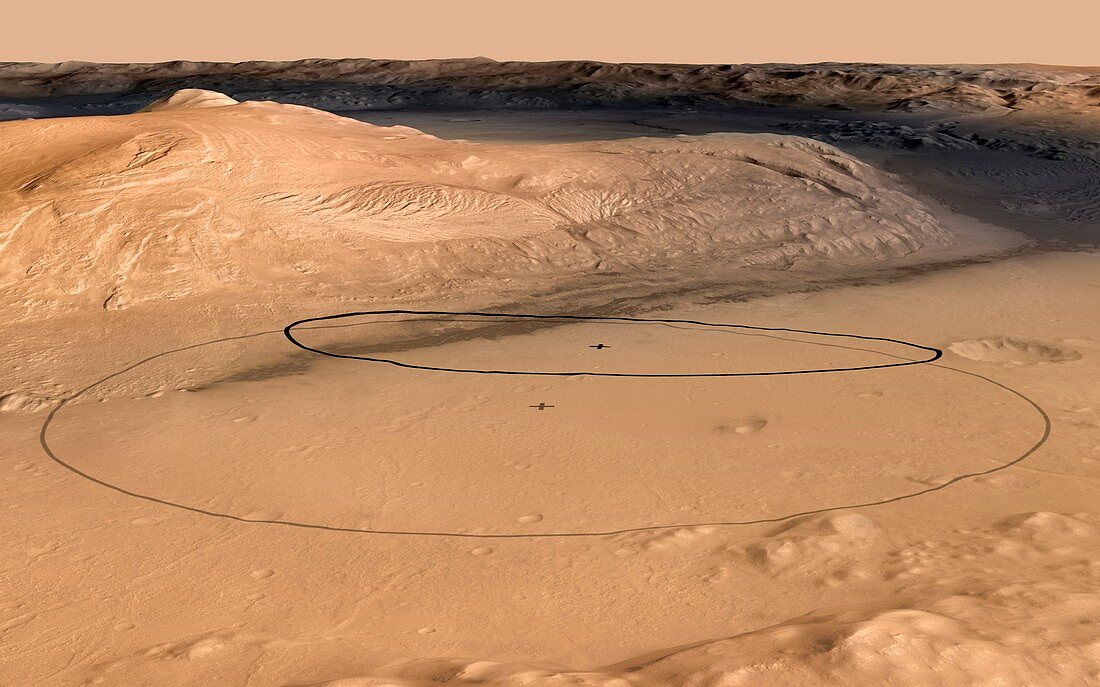 Mars Science Laboratory landing site