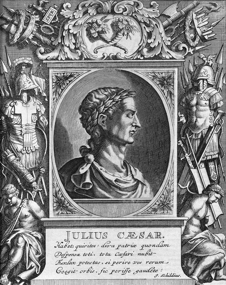 Julius Caesar,Roman statesman