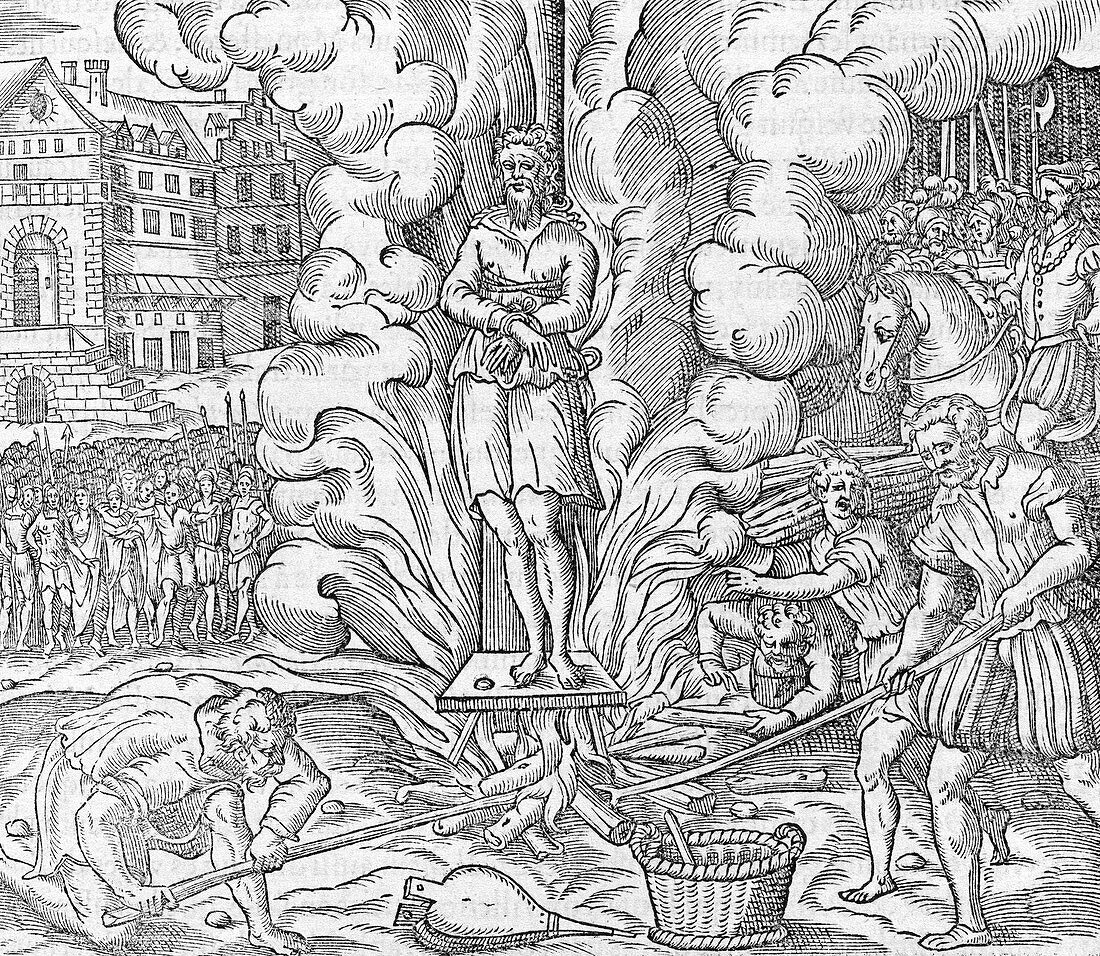 Martyrdom of John Hooper,1555