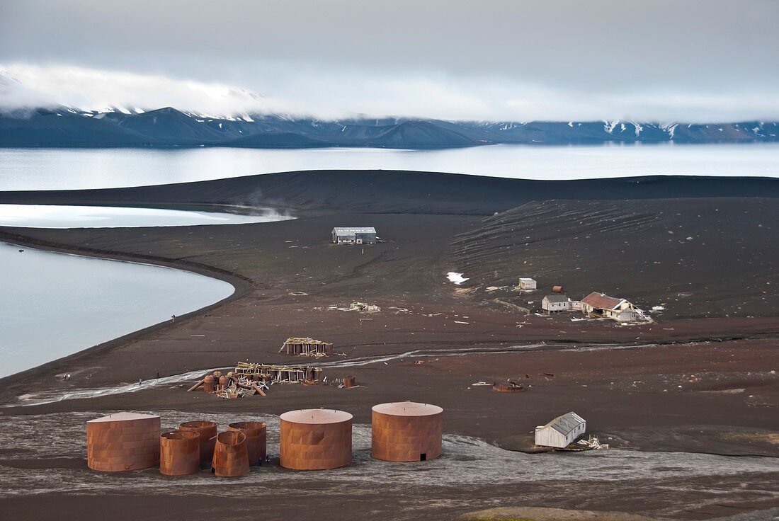 Abandoned whaling station,Antarctica