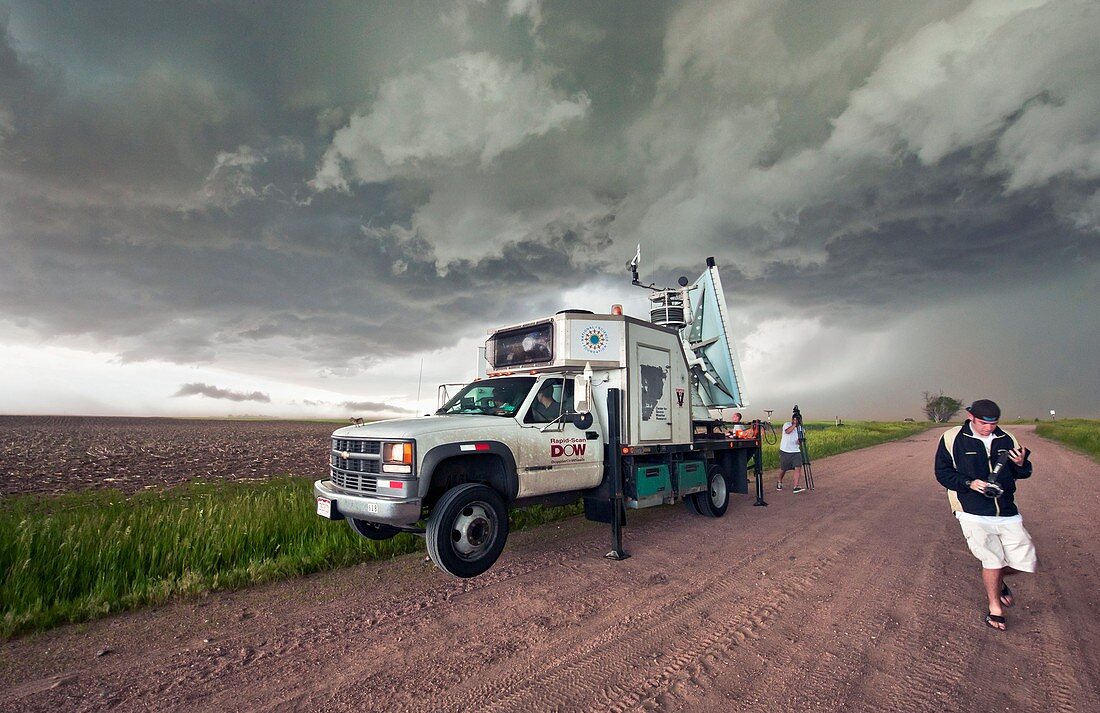 Storm chasing,Nebraska,USA