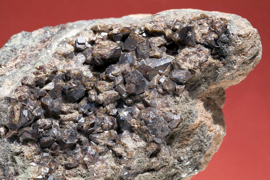 Vesuvianite crystals