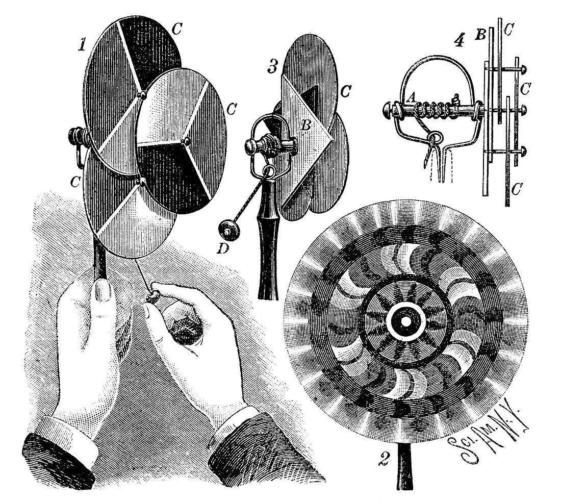 Chromatrope design,1890