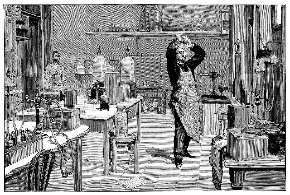 Toxicology laboratory,1893