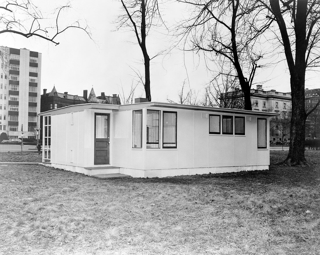 Emergency war housing,1945