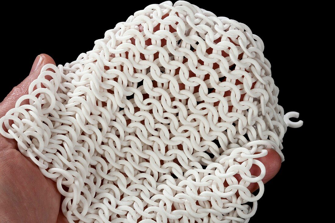 3D printed chain mail