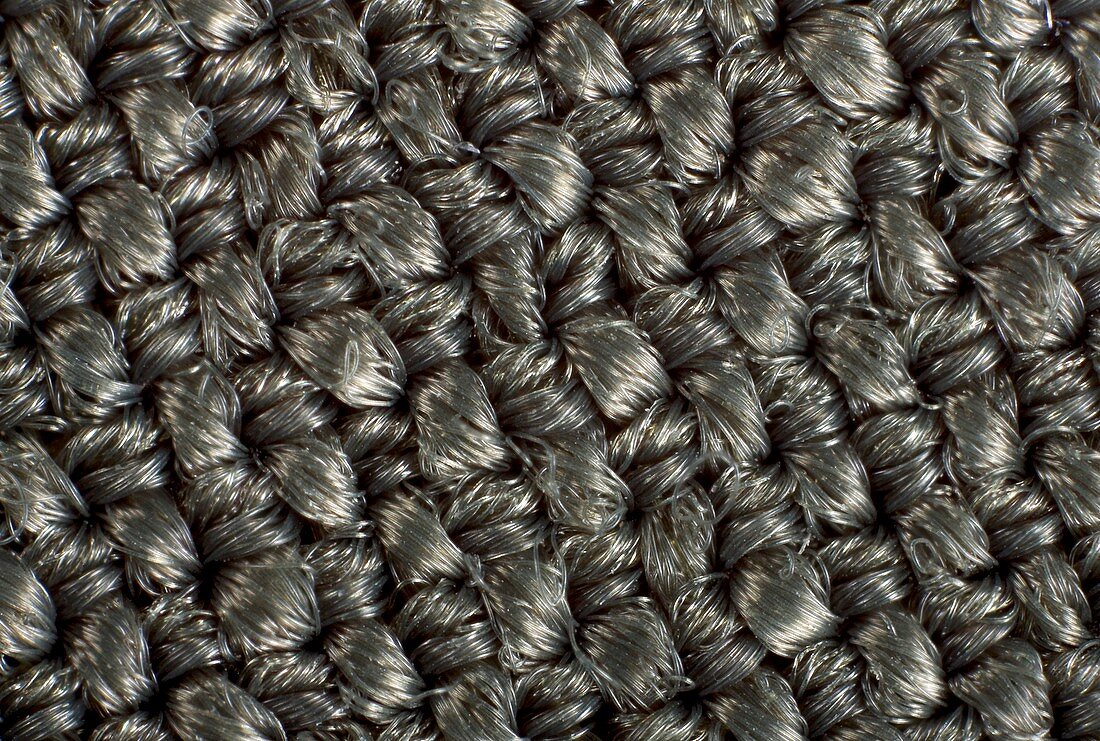 Fabric inspired by pine cones