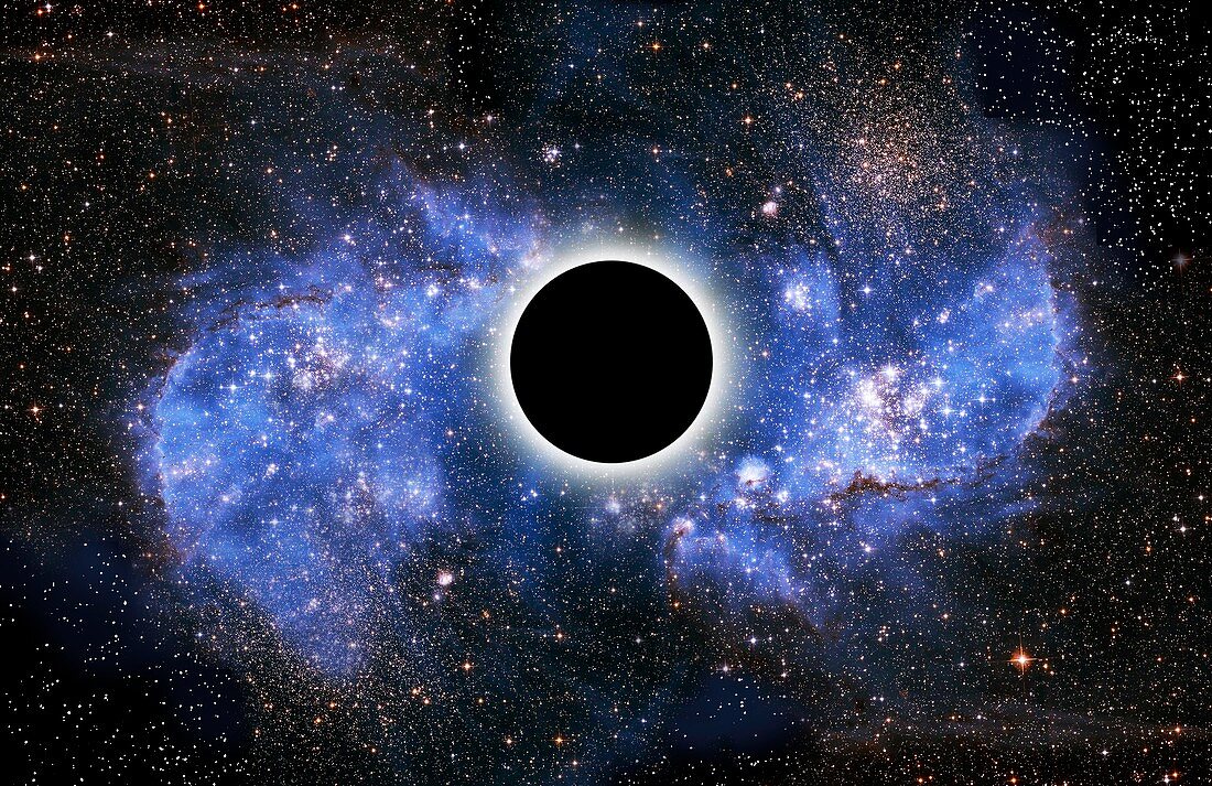 Black hole,artwork