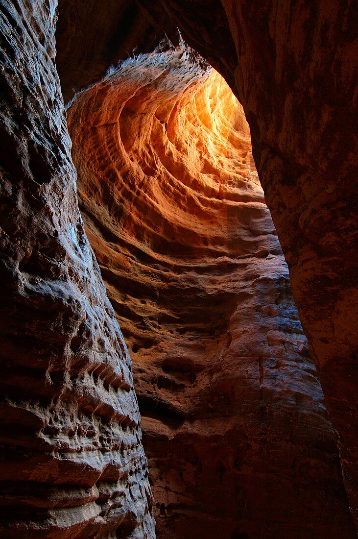 Desert cave,Algerian Sahara