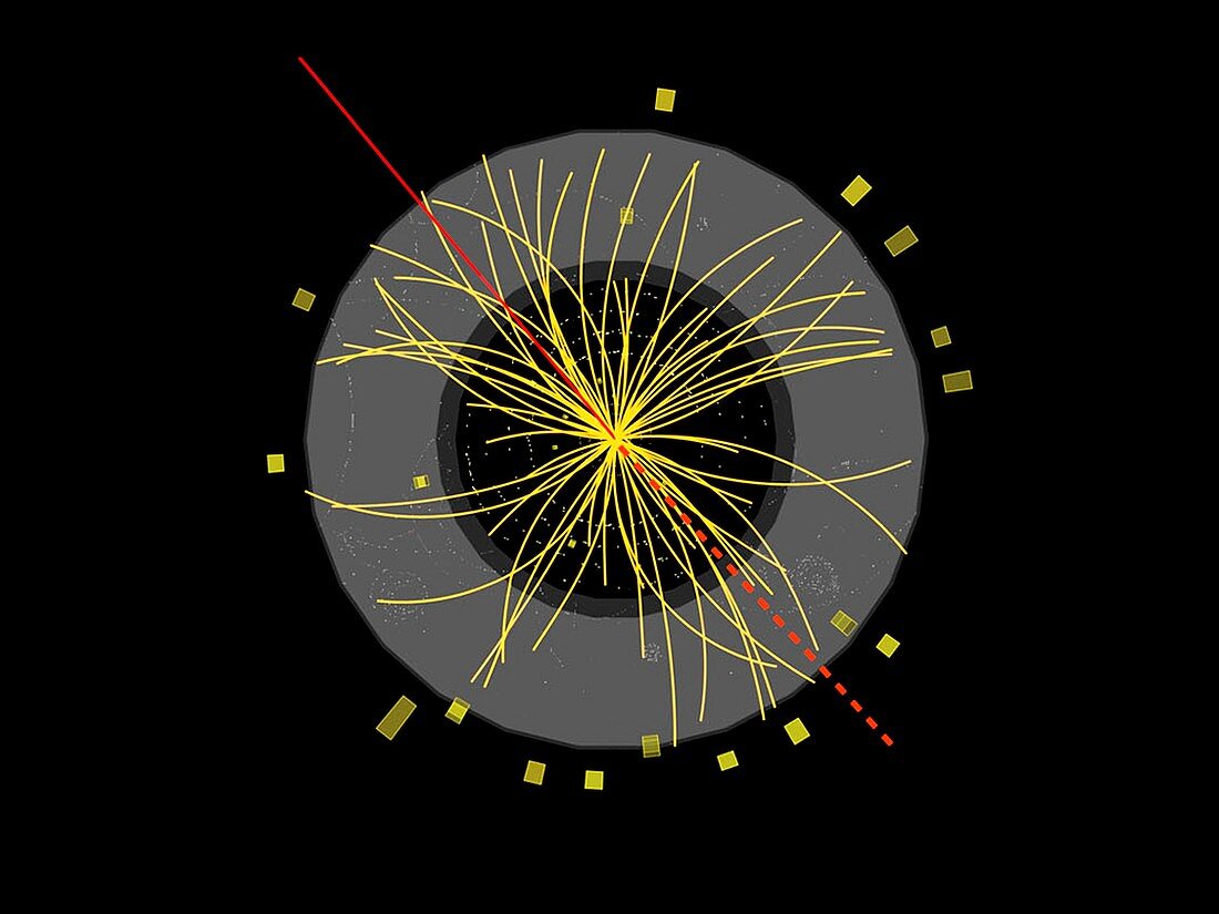 Proton collision