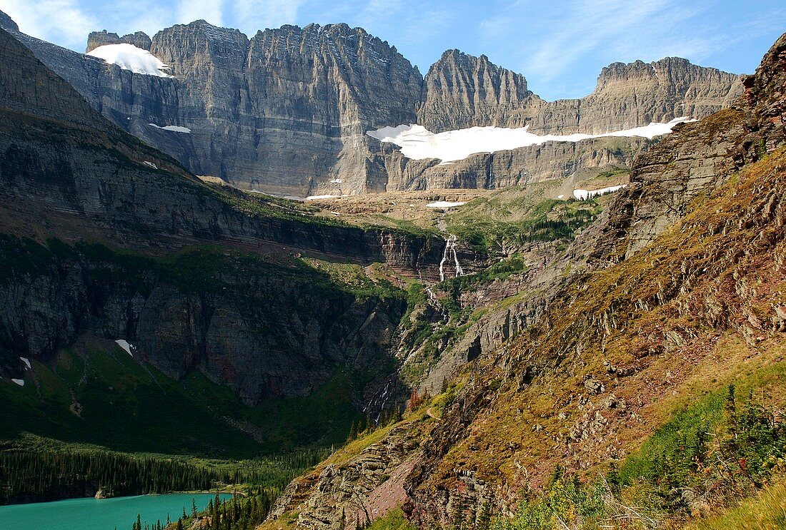 Grinnell Glacier,Montana,USA,in 2008