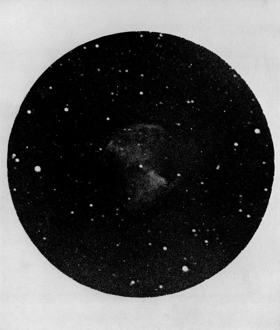 Dumbbell Nebula,19th century