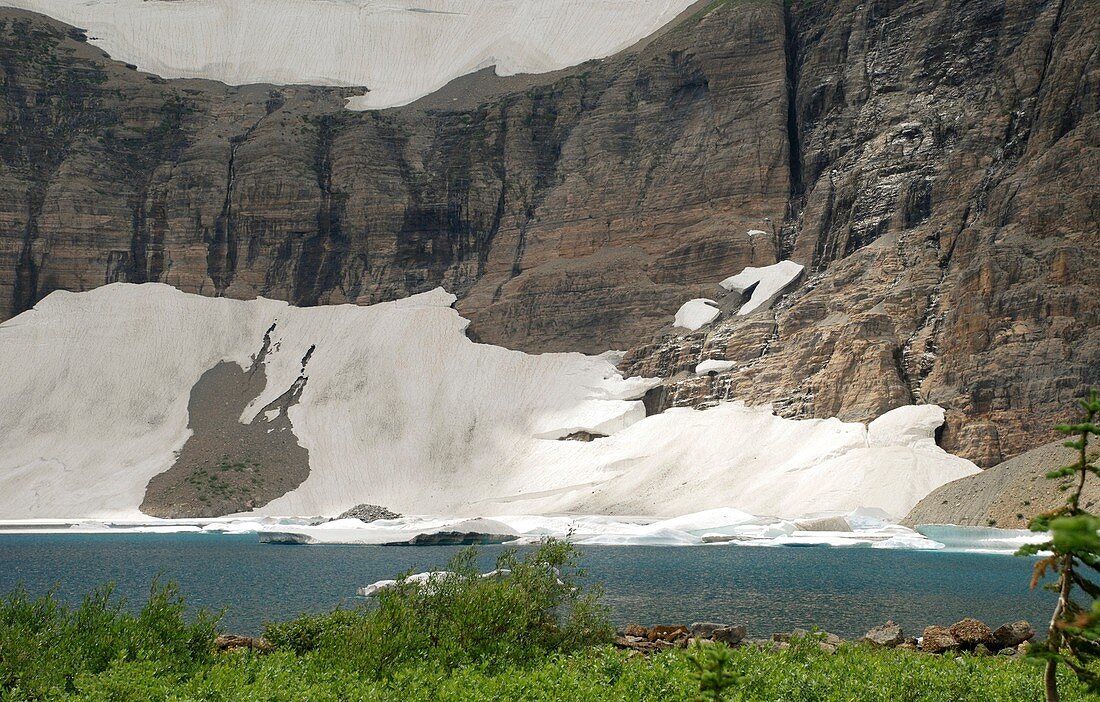 Iceberg Glacier,Montana,2008