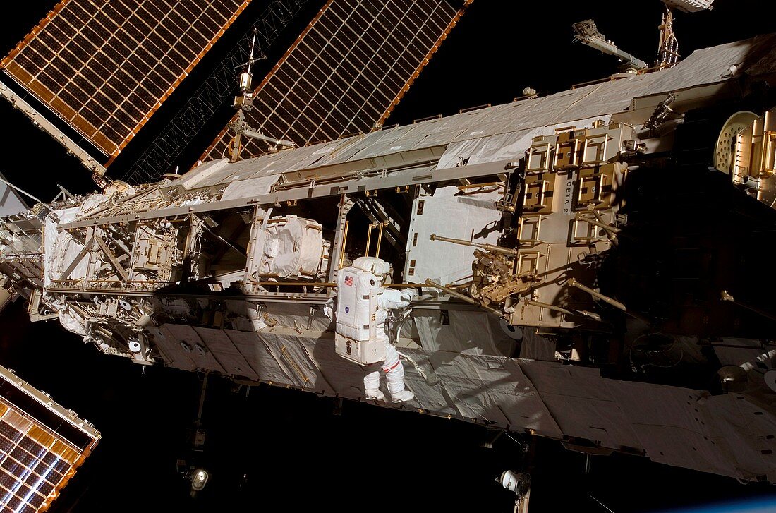 ISS construction,October 2007