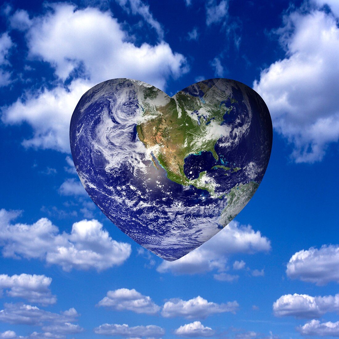Caring for the planet,conceptual artwork