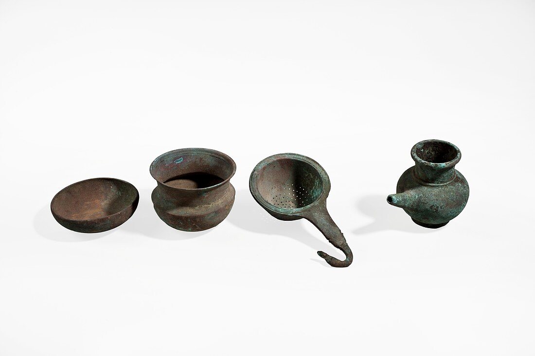 Persian Period bronze wine vessel