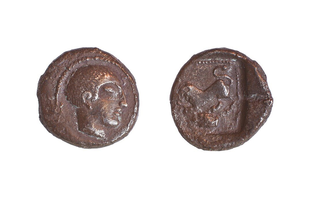 Silver Drachm 3.4 gr from Philstia