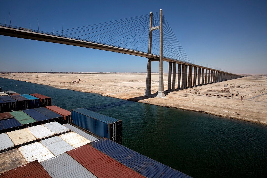 Suez Canal Bridge,Egypt