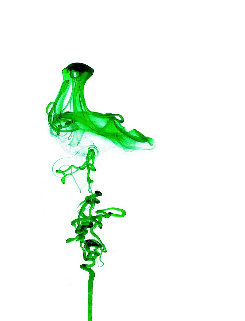Ink in water,high-speed image