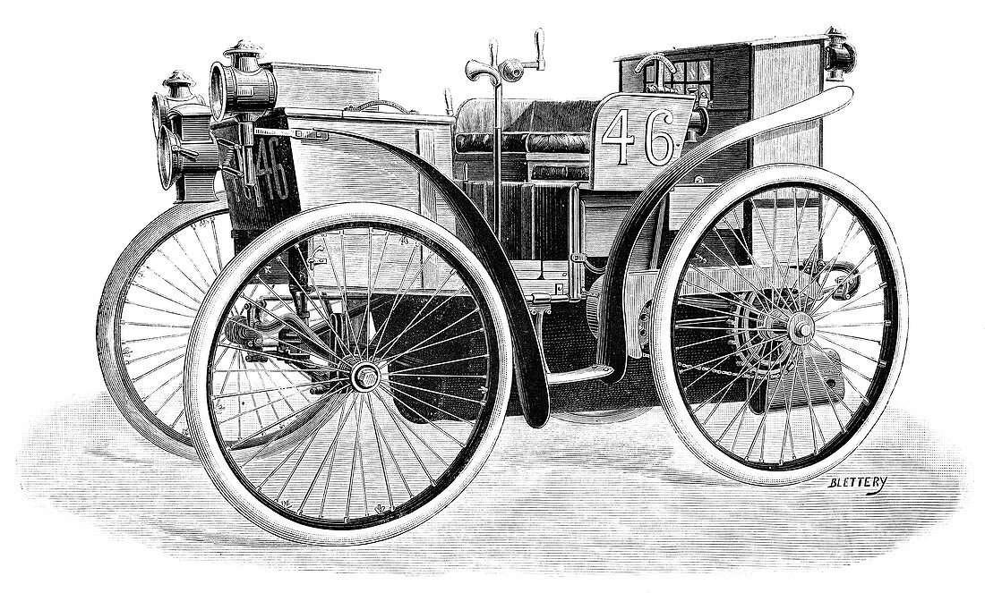 First car to use Michelin tyres,1897