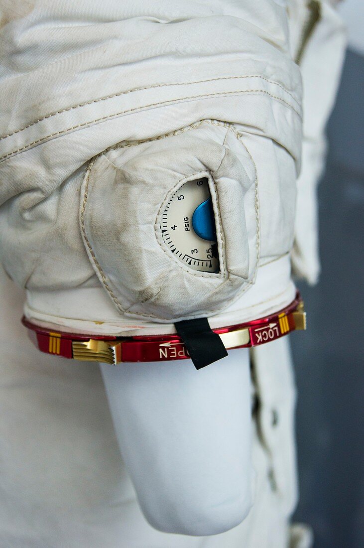 Wrist of Apollo spacesuit