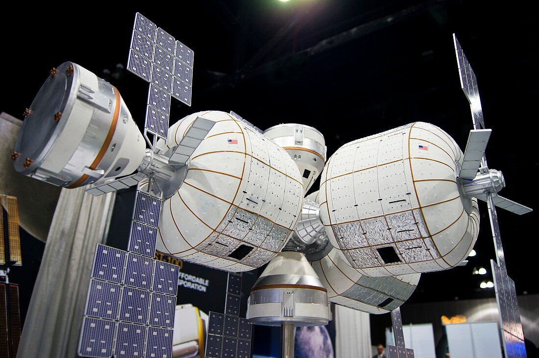 Bigelow space station model