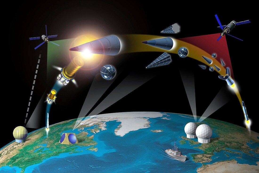 Orbital space weapons,artwork