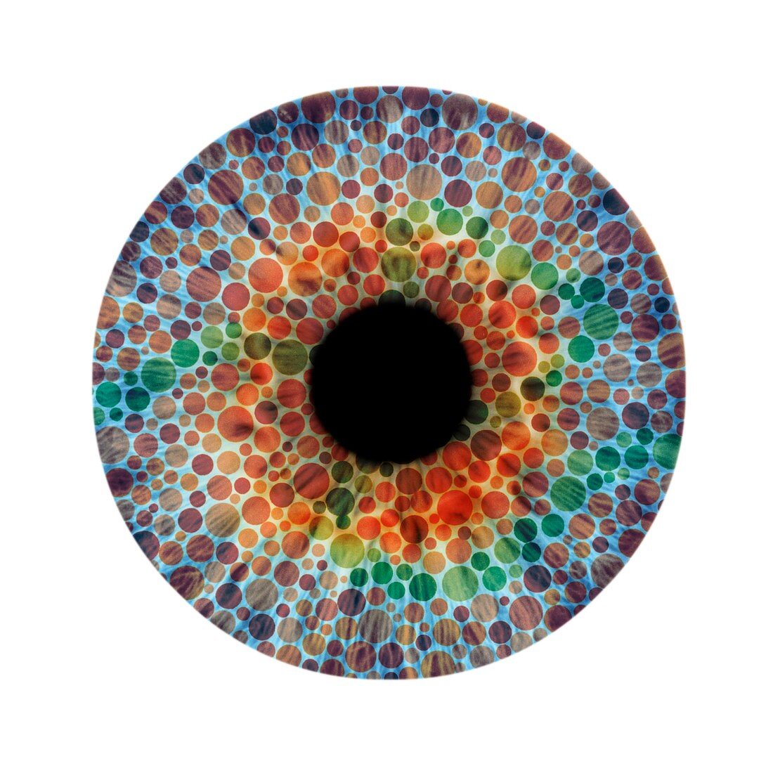Colour blindness,conceptual image