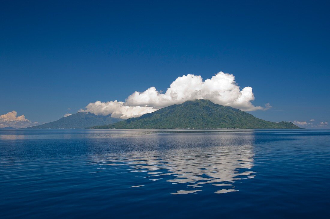 One of the Maluku islands in Indonesia