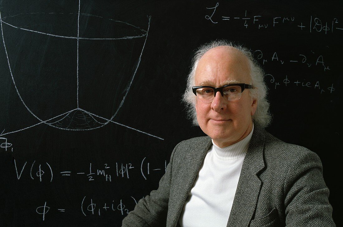 British physicist Prof. Peter Higgs