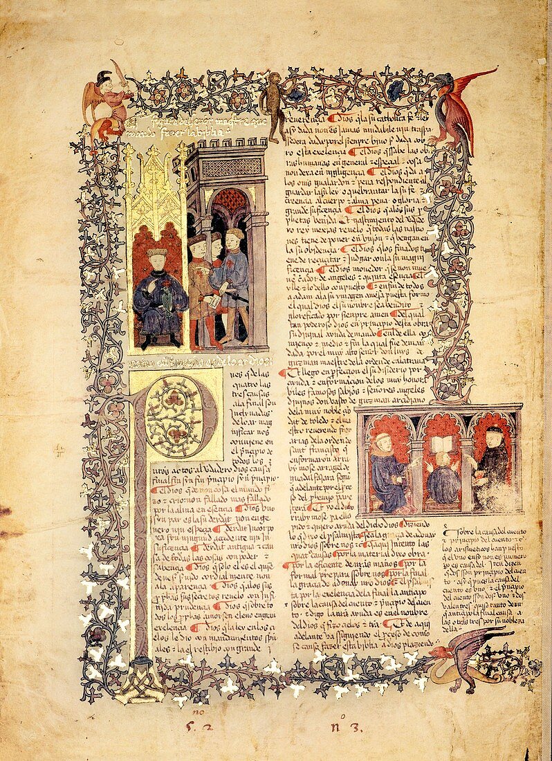 Alba Bible introduction,15th century