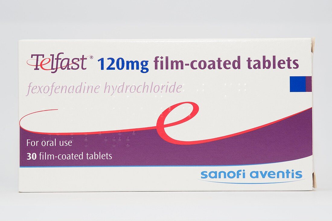 Fexofenadine antihistamine drug