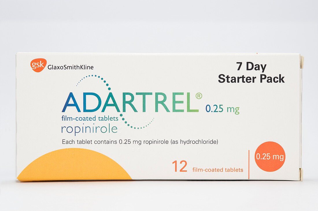 Ropinirole restless leg syndrome drug