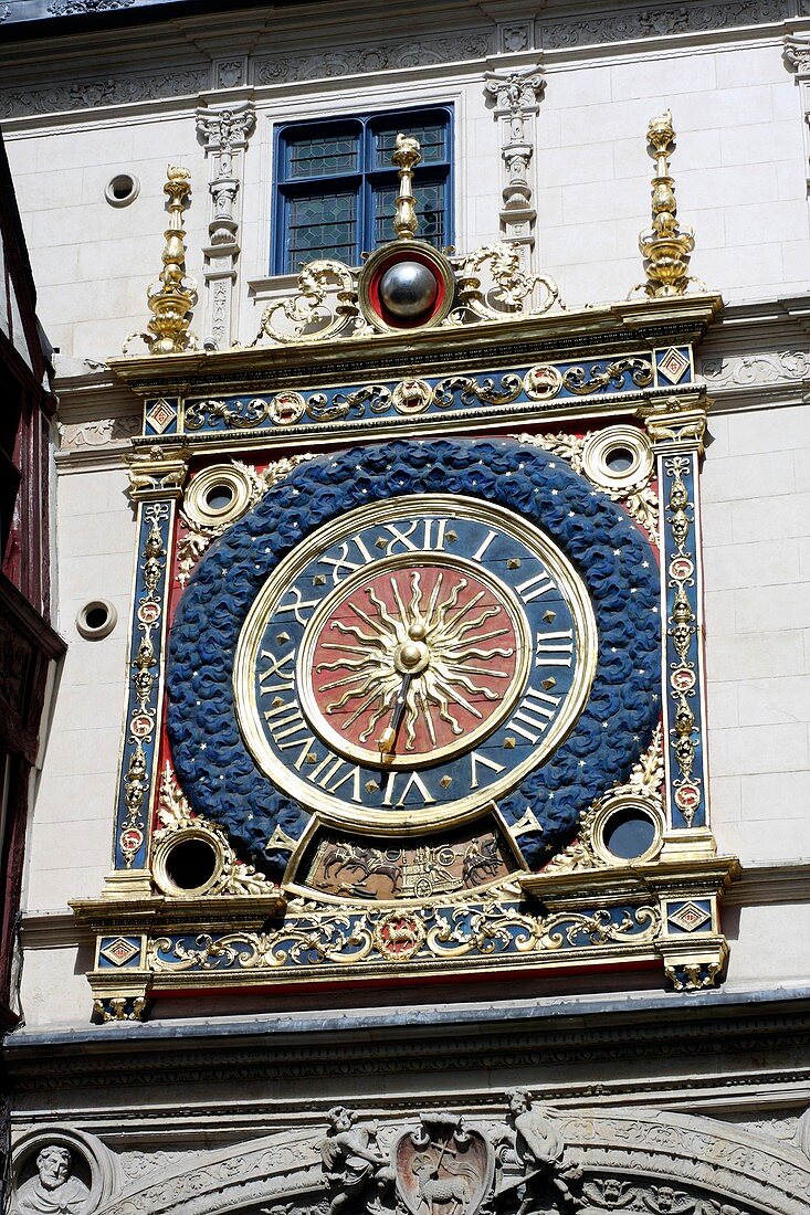 Gros Horloge astronomical clock