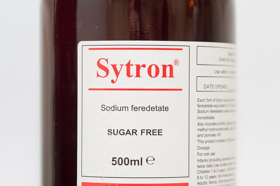 Sytron iron supplement solution