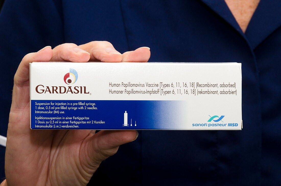 Pack of Gardasil vaccine